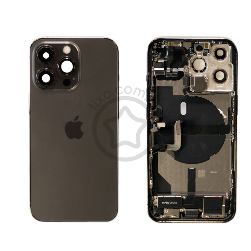 iPhone 13 Pro Replacement Rear Glass Housing and Frame Graphite