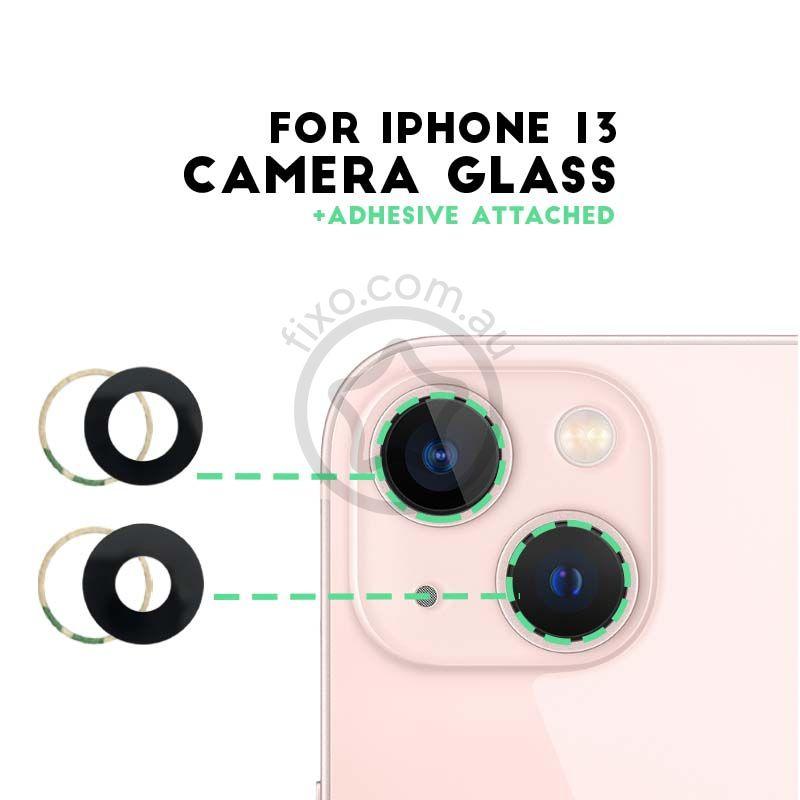 iPhone 13 Replacement 2 piece camera lens glass pack