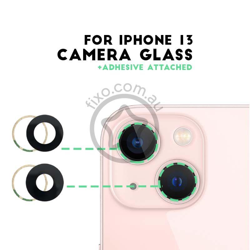 iPhone 13 Replacement 2 piece camera lens glass pack