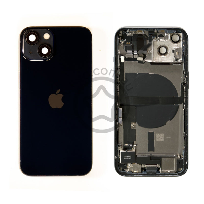iPhone 13 Replacement Rear Glass Housing and Frame Midnight