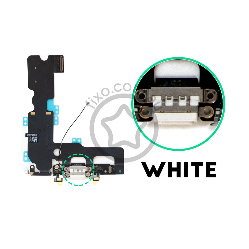 iPhone 7 Plus Replacement Charging Connector in White