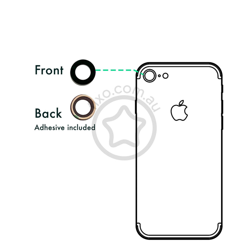 For iPhone 7 Replacement Rear Camera Lens Glass