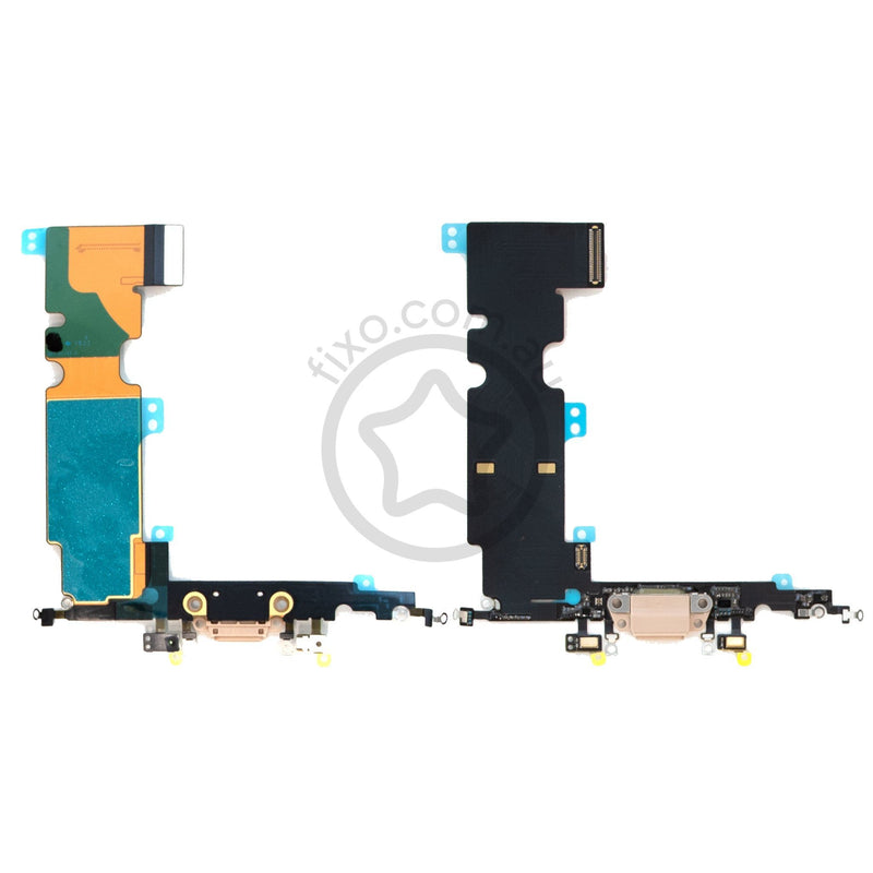 For iPhone 8 Plus Charger Port Flex Cable in Gold