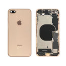 iPhone 8 Plus Rear Glass Metal Housing in Gold