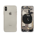 iPhone X Rear Glass / Stainless Steel housing in Silver