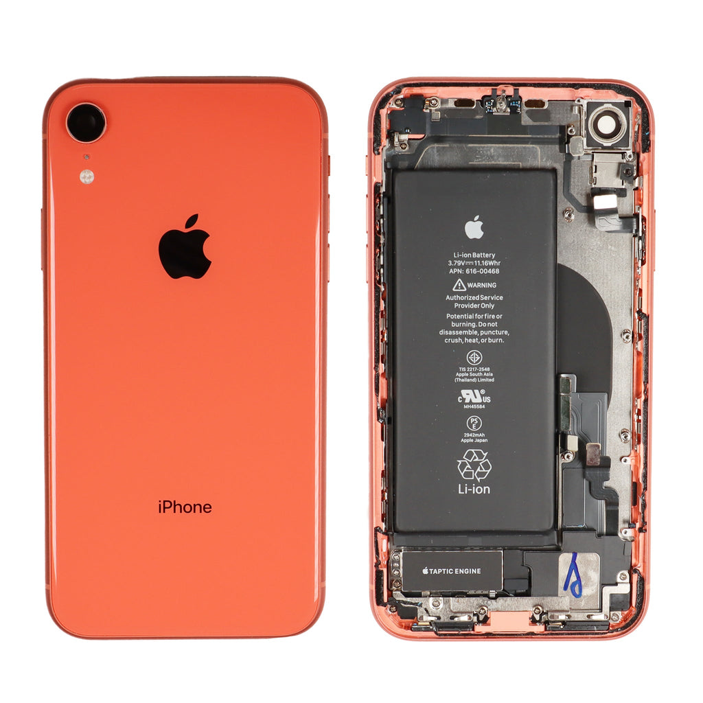 Apple Iphone Rears iPhone XR Rear Glass Housing and Frame Assembly - Fixo