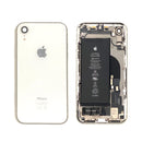 Second Hand iPhone XR Rear Glass Housing and Frame with Battery in White