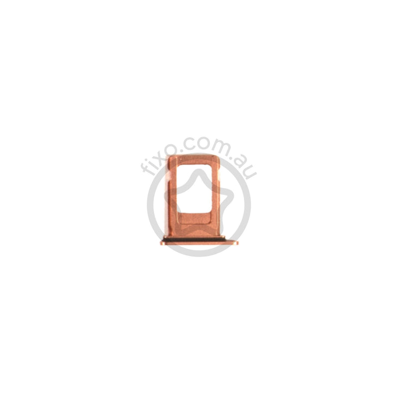 For iPhone XR Replacement SIM Card Tray Coral