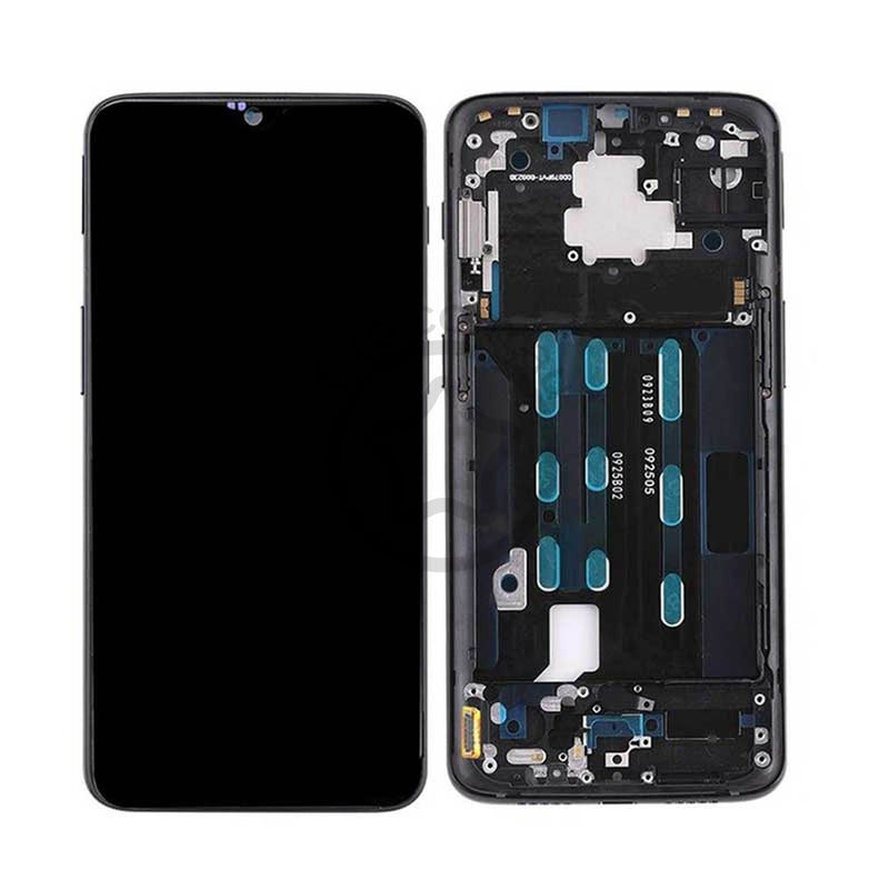 OnePlus 6T Replacement Screen with Frame - OEM Part