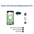 Samsung Galaxy S10e DIY Camera Lens Glass in Bracket  Repair Kit - Prism Black