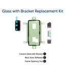 Samsung Galaxy S20 DIY Rear Camera Glass & Bracket Replacement Kit - Cloud Pink