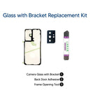 Samsung Galaxy S21 Ultra DIY Camera Glass & Bracket Replacement Kit Phantom Black